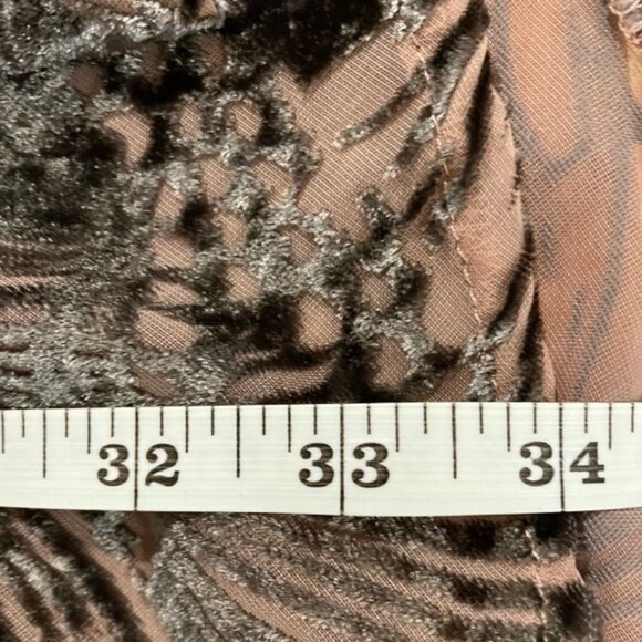 Free People Ellie Burnout Velvet Mini Tank Dress Size Medium - Picture 9 of 13